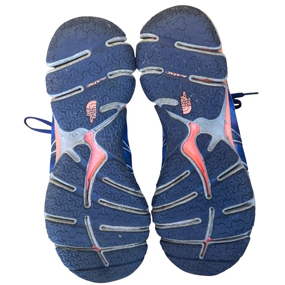 The North Face Women's 8.5 Litewave Ampere Trainers Running Shoes Gym Trail Blue - Picture 5 of 6